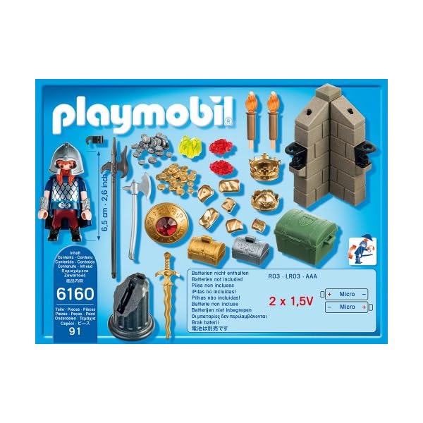 PLAYMOBIL Knights 6160 Wächter des Königsschatzes, Ab 4 Jahren – Bild 4
