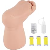 Ultrassist Infant Foot Blood Collection Practice Kit | Skin-like silicone, with 3 pressure-activated lancets, 5 mL syringe and 10 g blood powder