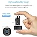 Fast Car Charger, Palumma 24W/4.8A Smart IC Dual USB Port Charge Adapter with LCD Digital Display Voltage and Current Detection, Rapid Charger for iPhone X 8 7 6S Plus, Galaxy S9 S8 S7 S6, LG (Black)