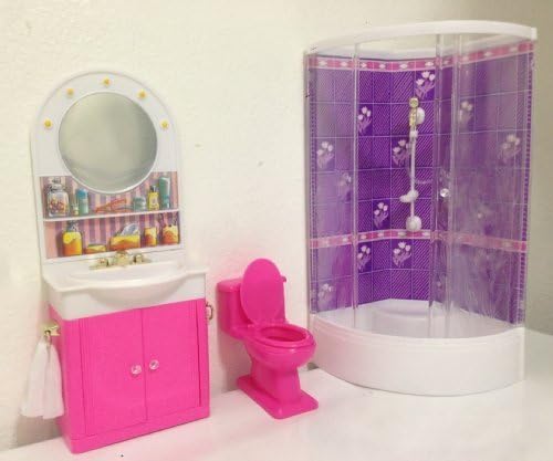 Gloria Washroom Playset by Huaheng Toys Co
