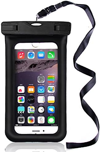 Waterproof Phone Case, Universal Floating Pouch Underwater CellPhone Dry Bag With Touch Screen for iphone 7 6S 6 Plus, Samsung Galaxy S8 S7 S6 Edge, Note 5 4 3 HTC One M8, M7,LG