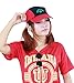XCOSER Adult Ash Ketchum Hat Cap Cosplay Accessory Arch Logo