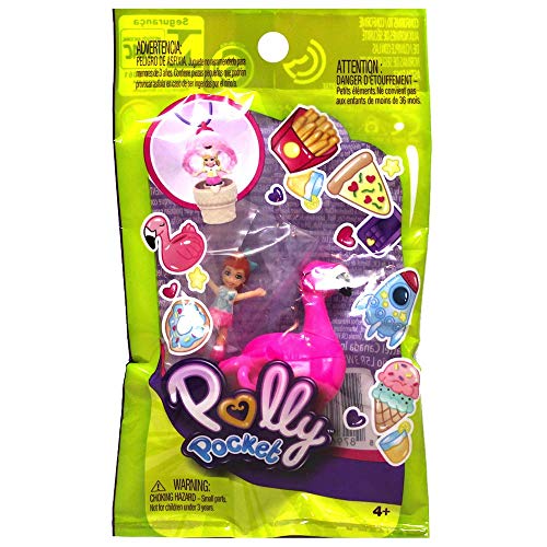 Polly Pocket Lila with a Flamingo Ring Tiny Takeaway