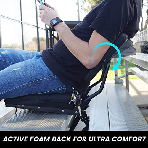 OSPORTIS Stadium Seats for Bleachers, Bleacher Seats with Padded Active