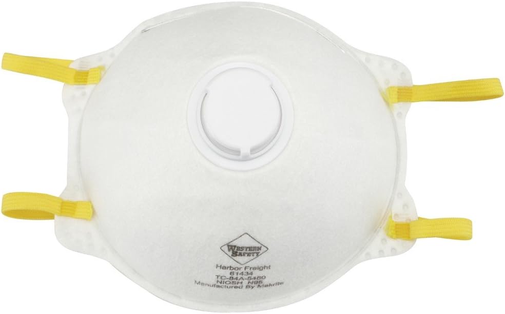 Particulate Respirator with Valve Protect Yourself from Harmful Particles