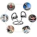Bluetooth Headphones Wireless Headphones Running Earbuds Microphone SIRI Sport BMHNOONE Waterproof IPX7 HD Stereo Headsets for Cellphones Gym Workout(with Armband Free)