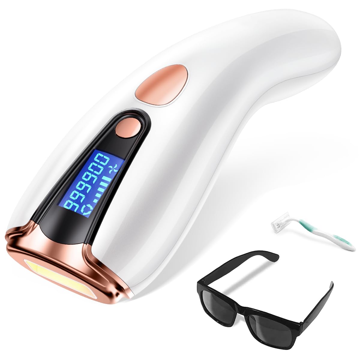 Photo 1 of Laser Hair Removal for Women and Men, at Home Permanent Hair Remover Machine,Upgraded to 999,900 Flashes, IPL Hair Removal Device for Facial Legs Arms Bikini Line Whole Body, Corded