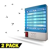 Indoor Gnat Killer Mosquito Zappers- Free your Home Of Gnats and Mosquitoes Fast - Non Toxic Electric Zapping Bug Control Lamp - Zap Bugs and Flying Pests - Extreme Strength Kill Plug Trap