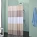 IYAYOO Stall Fabric Plastic Shower Curtain Liner Mildew Resistant 70.8x78.8 Inches