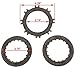 X-PRO Clutch Plate for 50cc-125cc ATVs, Dirt Bikes, Go Karts