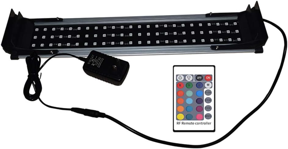 UR MAX BEAUTY Aquarium Light, Freshwater Aquarium LED Light with Remote Controller, Aquarium Coral Sea Light,22W