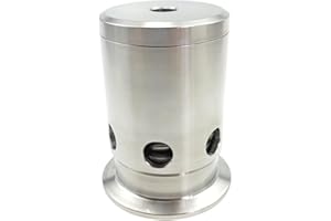 JOWIN 2" Tri Clamp PRV 15 PSI Pressure Release and Vacuum Breaker Valve 1bar Stainless Steel 304 (15 psi)