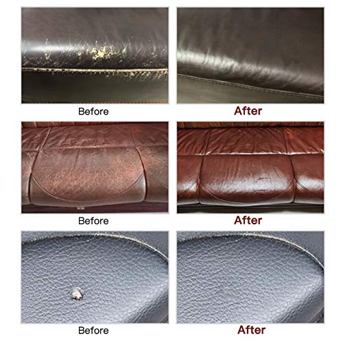 Leather Repair Kit, Vinyl Filling Repair Scratches Kit, Small Holes