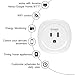 Smart Plug with Timer 2 Pack Energy Monitoring Wifi Plug Compatible with Alexa Echo Google Asistant IFTTT, no Hub Required, Control your Devices from Anywhere, ETL and FCC listed