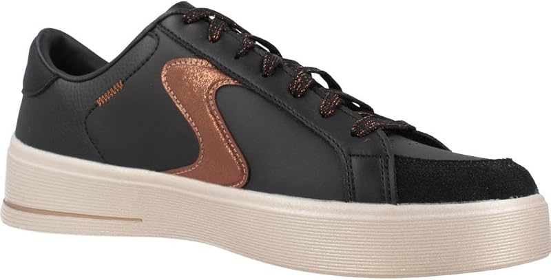 Hiland Quite Chic- Tenis para Mujer, Black, 37 EU