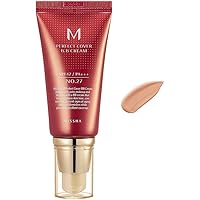 MISSHA M PERFECT COVER BB CREAM #27 SPF 42 PA+++ 50ml-Lightweight, Multi-Function, High Coverage Makeup to help infuse moistu