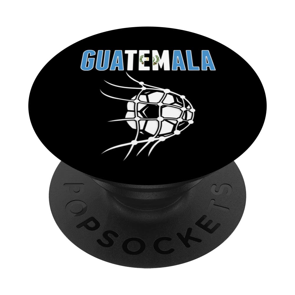 Guatemala Soccer Ball In Net - Support Guatemalan Football PopSockets Swappable PopGrip