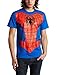 Marvel Men's Spiderman T-Shirt, Royal Blue, Large