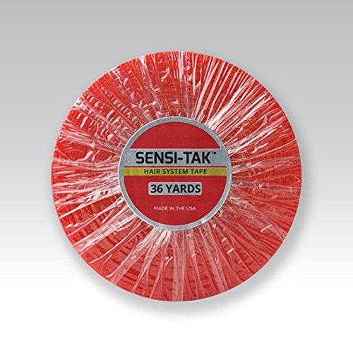 Red 3/4" x 36 Yard Roll Toupee Tape