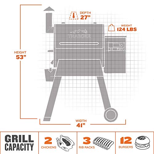 Traeger Grills Pro Series 575 Wood Pellet Grill and Smoker with Wifi