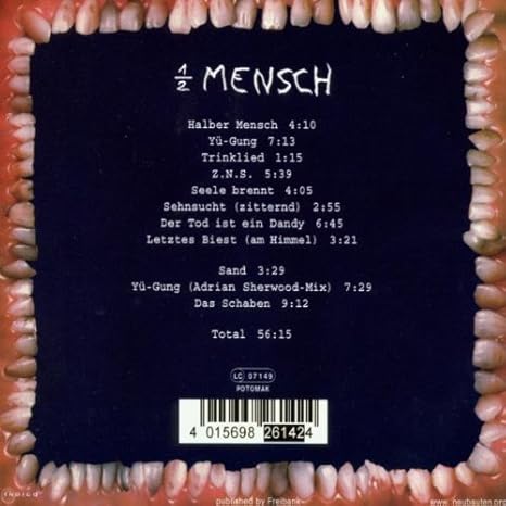 Einsturzende Neubauten 1 2 Mensch Amazon Com Music