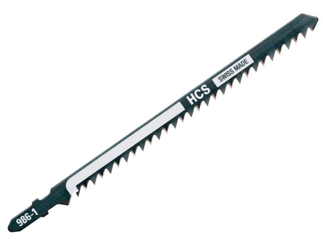 DeWalt DT2169QZ Jigsaw Blades for Wood T-Shank HCS T344D (Pack of 5), DT2169-QZ