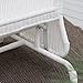 Coral Coast Casco Bay Resin Wicker Outdoor Glider Chair