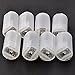 WINOMO 8pcs AA to Size D Battery Adapters Converter Cases