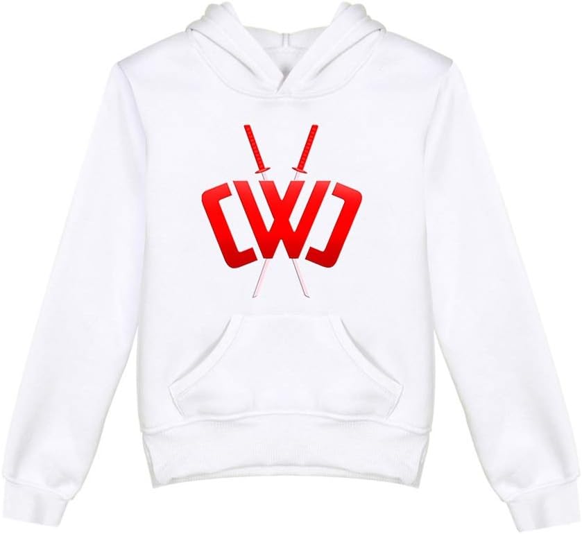CWC Merch Spy Essentials Boys Girls Sweatshirt Chad Wild Clay Merch for Kids Hoodies Pocket Casual Top