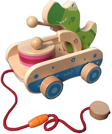 Zay Juguetes de Madera niños de 1 año de Edad, Juguete para Tirar de la Mano, Juguete para niños y niñas: Amazon.es: Hogar