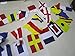 Naval Signal Flags/Flag - 40 Flags Bunting - 38 Feet - 100% Cotton – Nautical/Boat/Beach Party (5178)