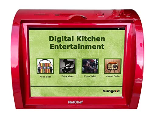 image for Sungale Internet Radio with Hi-Fi Speakers, 8” HD Touch Panel, Audio
