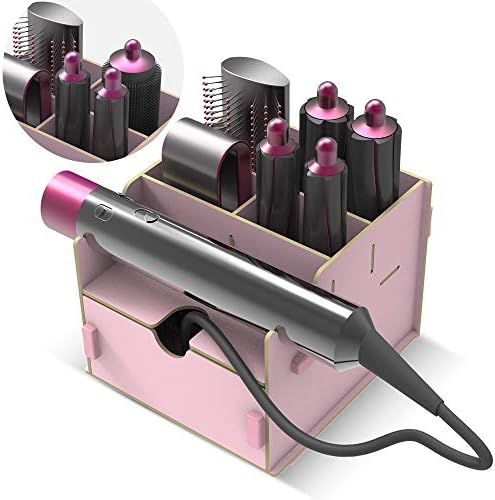Dyson Airwrap Styler Stand Holder, Boomba Wood Organizer Stand Dock for Dyson Airwrap Styler Volume + Shape and Smooth + Control