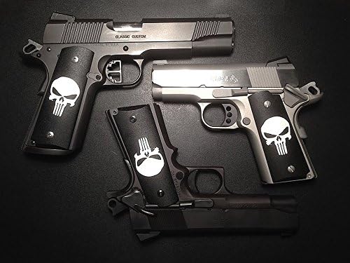 DURAGRIPS - Fullsize Government/Commander 1911 Tactical Gritty or Smooth Texture Grips - PUNIZHER