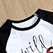 YOUNGER STAR Christmas Babys 1st Birthday Outfits T-Shirt with Red Plaid Pant and Hat (White Red, 12-18 Months)