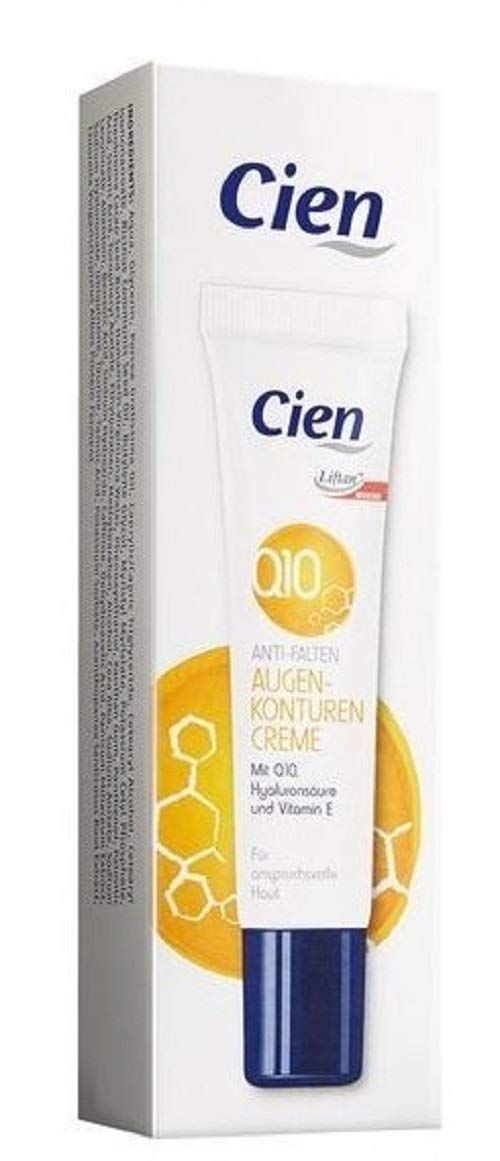 Cien AntiWrinkle AntiAge Day Cream with Q10 and Vitamin E with UV Filter 50 ml Beauty