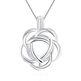 LGSY 925 Sterling Silver Rose Big Edison Cage Pendants Crafting Charm for DIY Necklace Bracelet Jewelry Making