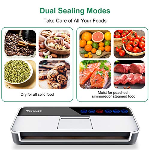 Vacuum Sealer Machine, Toyuugo Full Automatic Food Sealer (95Kpa