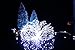 Christmas Snowflake Icicle Lights - 13ft 192LED Snowflake Drops with 8 Modes, Timer, IP65 Waterproof Connectable for House Eave Window Indoor Outdoor Decoration