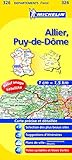 Allier, Puy-de-Dome Road Map #326 (1:150,000 France Series, 326) by 
