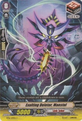 Cardfight!! Vanguard TCG - Exulting Deletor, Maestol (BT16/129EN) - Booster Set 16: Legion of Dragons & Blades ver.E