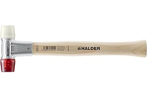 Halder 3968.025 Baseplex Soft-Face Hammer Red/White
