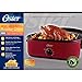 Oster 18-Quart Turkey Roaster Oven 24-Pound ,red