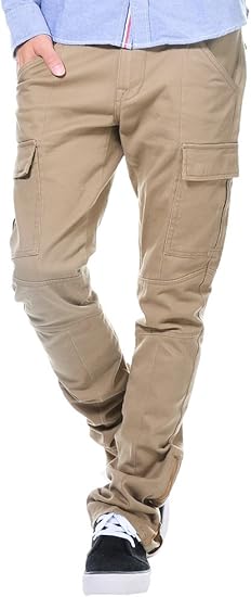 Amazon ベージュ Xl カーゴパンツ パンツ ボトム チノパン チノパンツ メンズ ミリタリー 黒 カーキ 細身 スリム スキニー スキニー パンツ ストレッチ 人気 カジュアル サイド ジップ ブーツカット Dsp ロングパンツ 通販