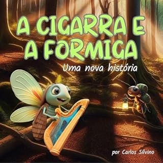 Livro A Cigarra e a Formiga - Uma nova história: A história da cigarra e da formiga vista de uma ótica espiritual