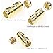 exgoofit SMA Adapter Kit, 18pcs, Gold Plated, Compatible with FPV Antennas, Ham Radio, WiFi Router, etc.