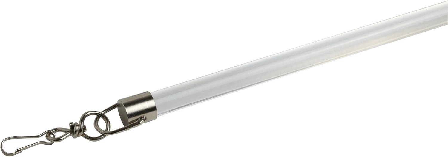 Speedy Accessories Curtain Draw Rods, Clear, Pair, 75 Cm: Amazon.ca