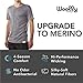 Woolly Clothing Men's Merino Wool Boxer Brief - Everyday Weight - Wicking Breathable Anti-Odor