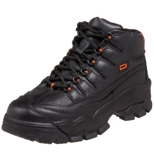 WORX by Red Wing Shoes Men's 5501 Steel Toe Athletic Work Mid,Black,10