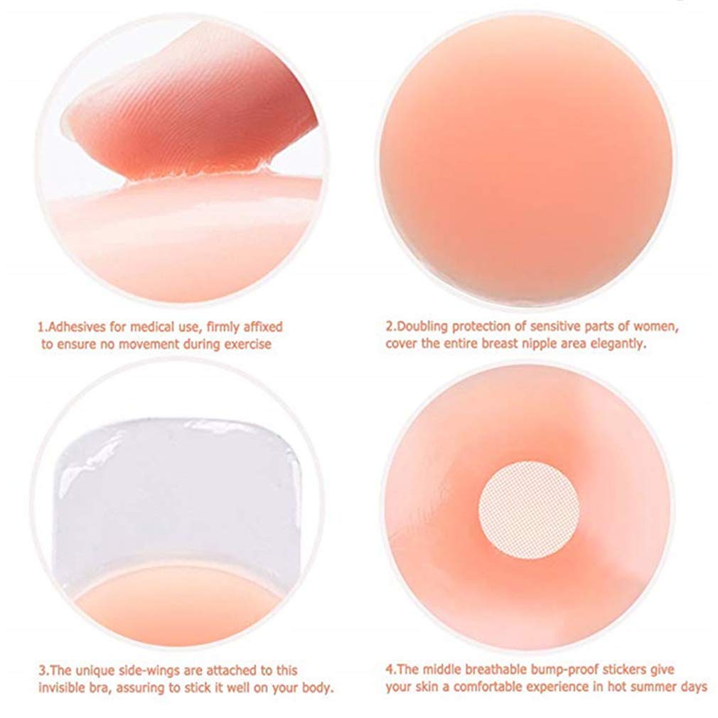 Nipple Cover NOVECASA Silikon Nippel Cover Nippelabdeckung Areola